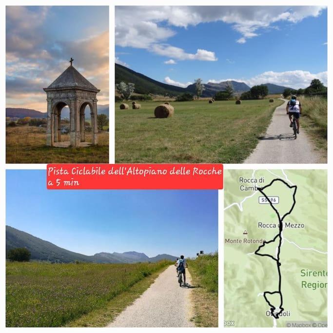 Attico E Super Attico Panoramico Leilighet Rocca di Cambio Eksteriør bilde