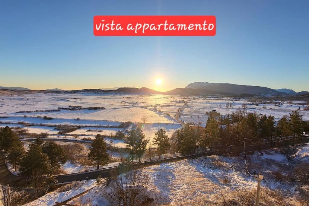 Attico E Super Attico Panoramico Leilighet Rocca di Cambio Eksteriør bilde
